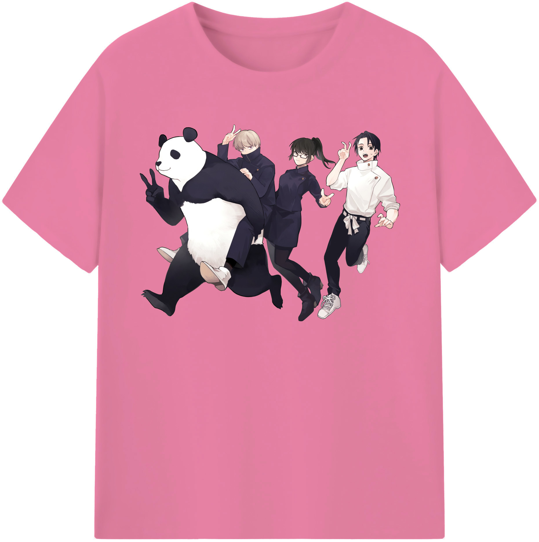 （画像用） 呪術廻戦 Jujutsu Kaisen 綿100％半袖Tシャツ（フロントプリント）
